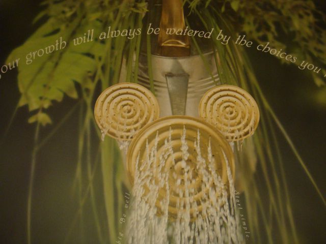 Mickey Mouse head watering can