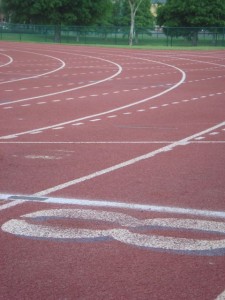 Slowest Runner Gets Lane 8