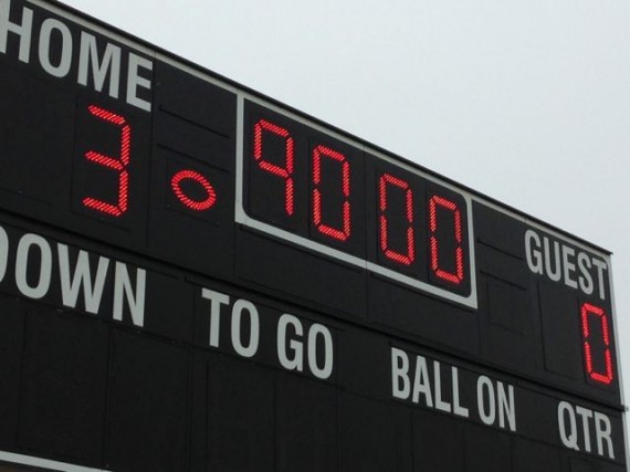 Disney Soccer scoreboard 