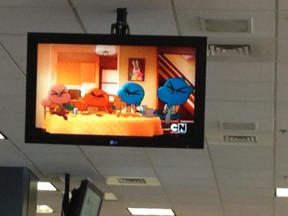 Cartoon Network on Airport TV