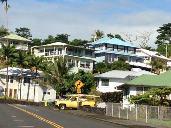 Hilo city hilltop real estate with great views