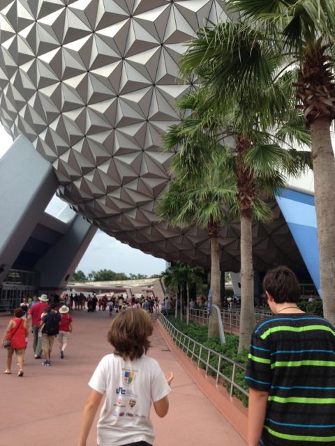 Epcot's Spaceship Earth attraction