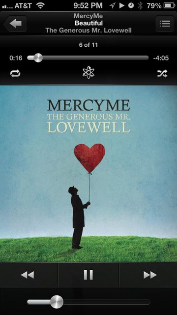 Mercy Me iTunes screen shot