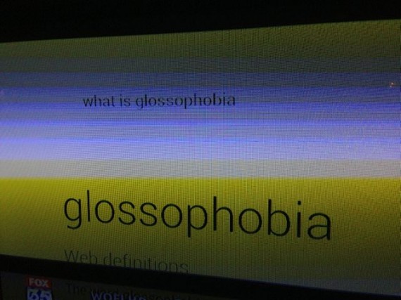 glossophobia