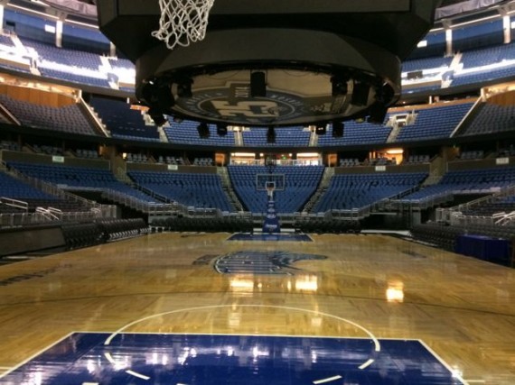 Amway Center before an event