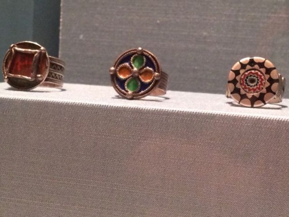 Moroccan rings on display at Disney's Epcot