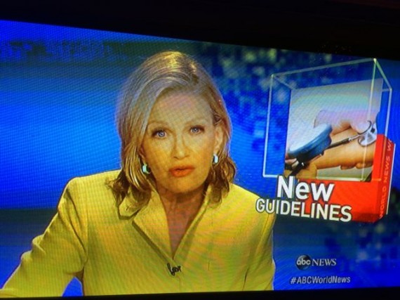 Diane Sawyer on ABC Evening News