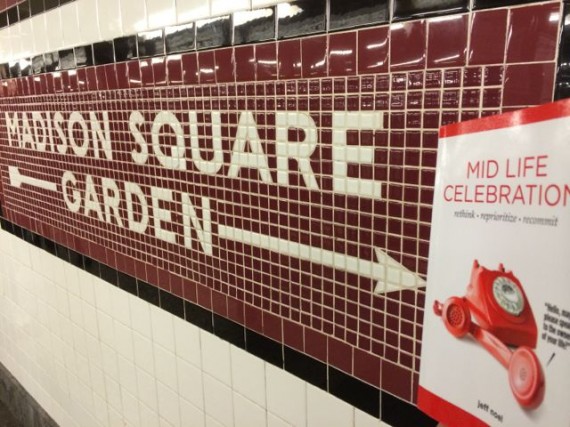 Madison Square Garden and Mid Life Celebration