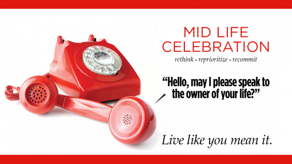 Midlife Celebration tag line and logo