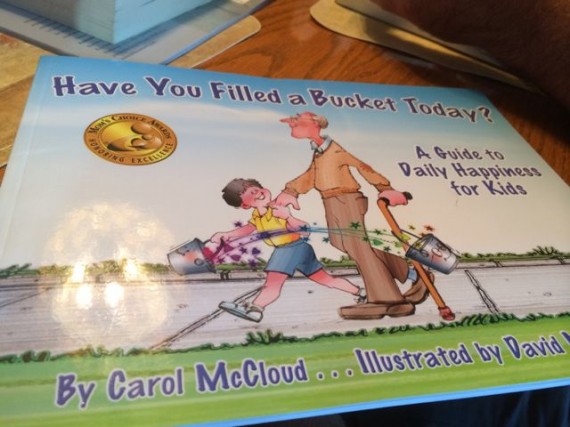 Children's book about filling other's buckets