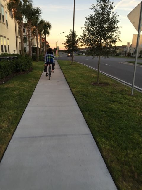 Biking near Walt Disney World