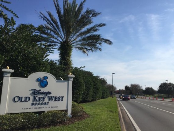 Disney's old Key West entrance sign