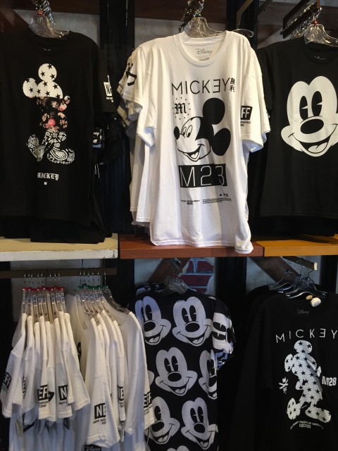 Mickey Mouse tee-shirts at Downtown Disney