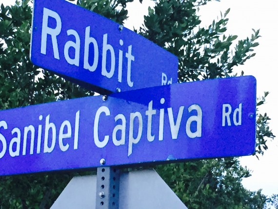 Sanibel Island Road sign