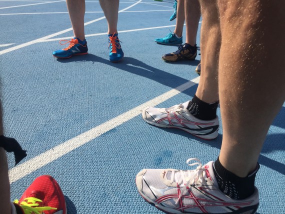 Masters Track M55 athlete's shoes