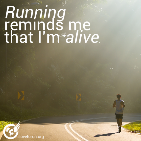 Running quote from i love to run