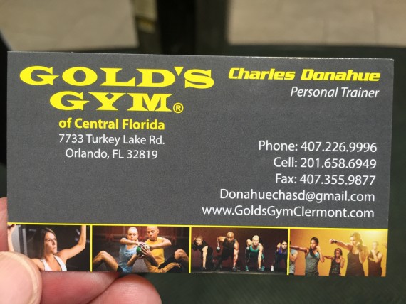 Golds Gym Personal Trainers Orlando