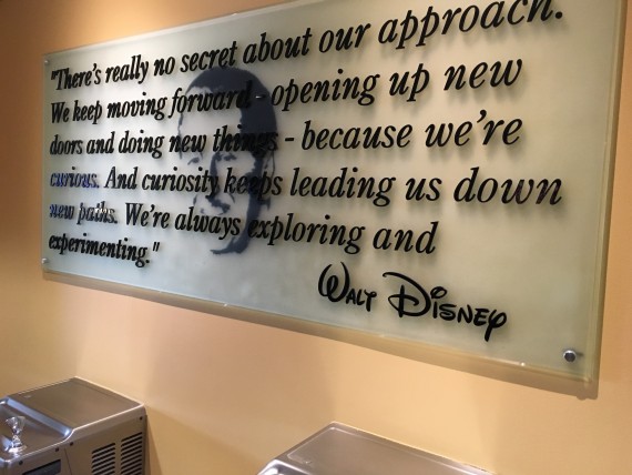 Disney University Walt Disney quote