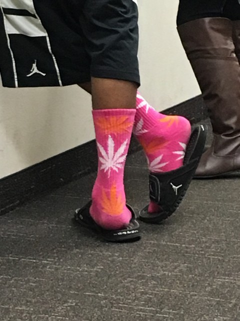 Marijuana socks