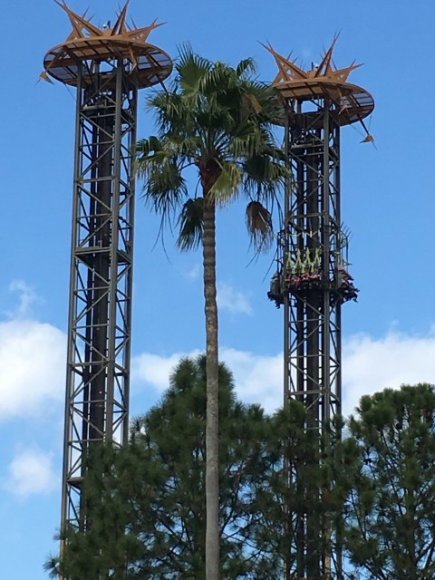 Universal Studios thrill ride