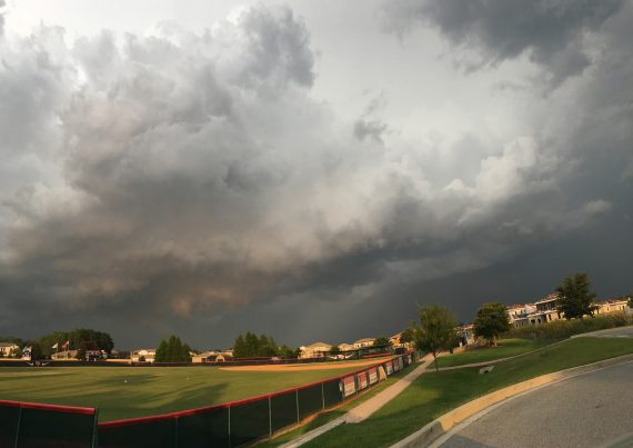 Thunderstorm near Disney World
