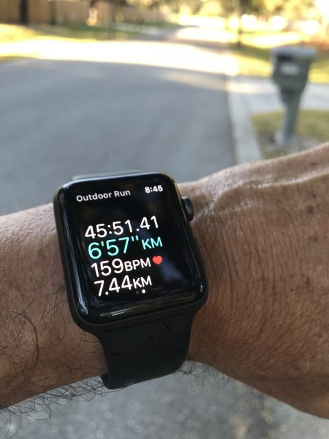 Apple watch running app