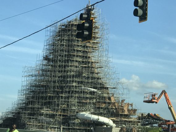 Universal Studios Orlando construction 2016