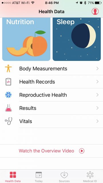 Apple Health App