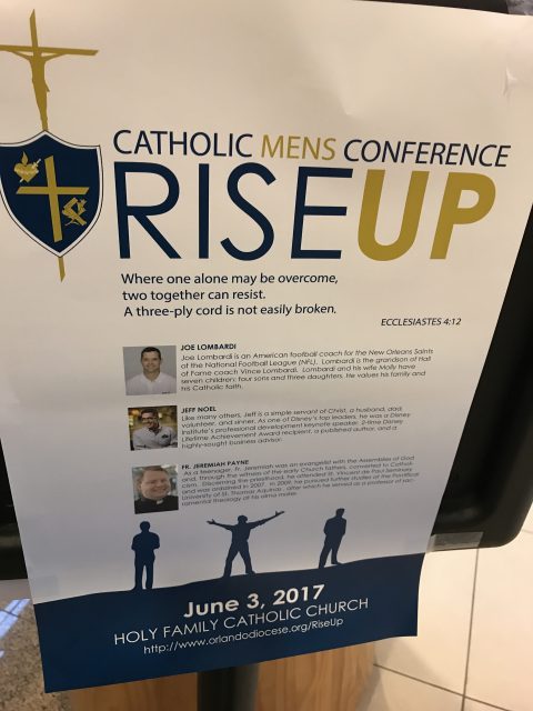 Orlando Diocese Men's Rise Up conference
