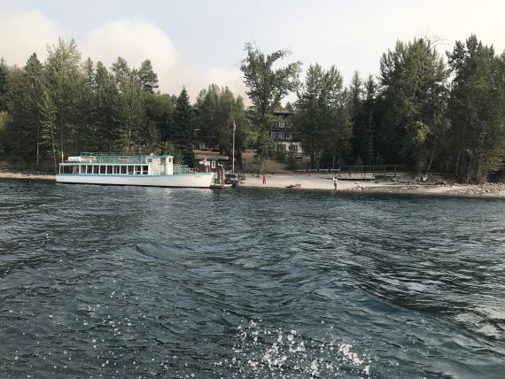 Lake McDonald Lodge fire 2017