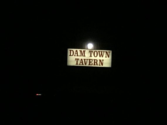 Hungry Horse Dam Town Tavern sign