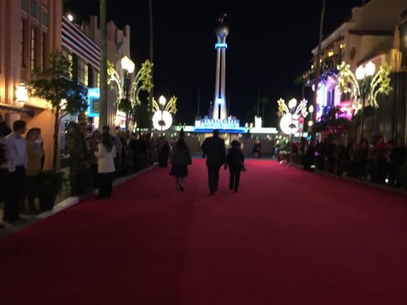 Red Carpet for Cast Members only