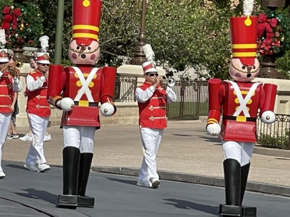 Disney toy soldier parade
