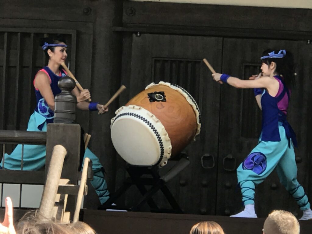 Japanese drummers at Epcot