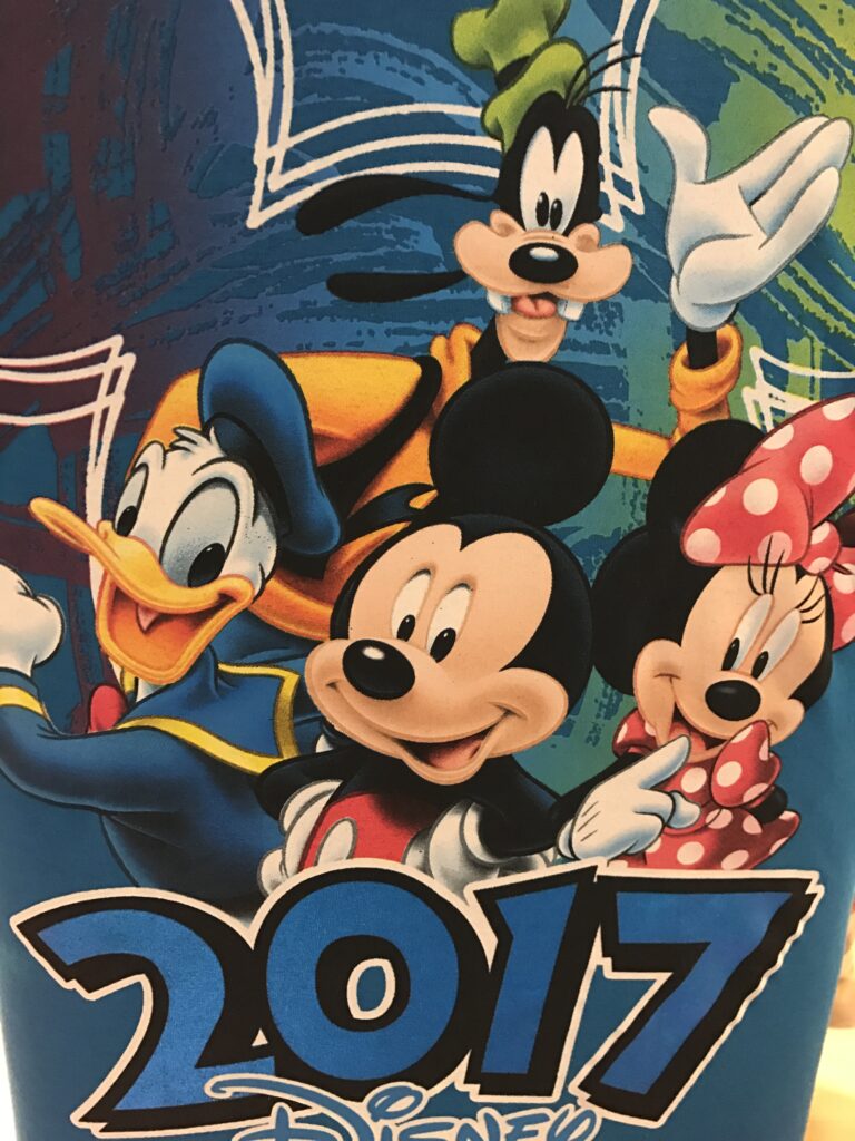 Disney 2017 image with characters