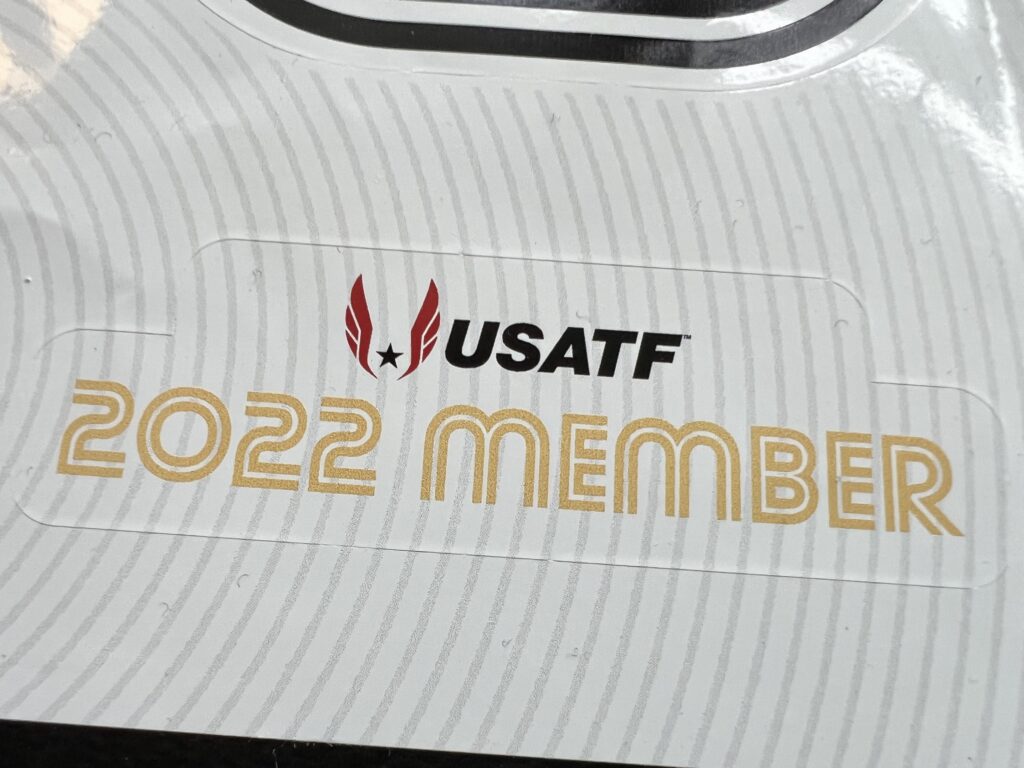 USATF membership stickers