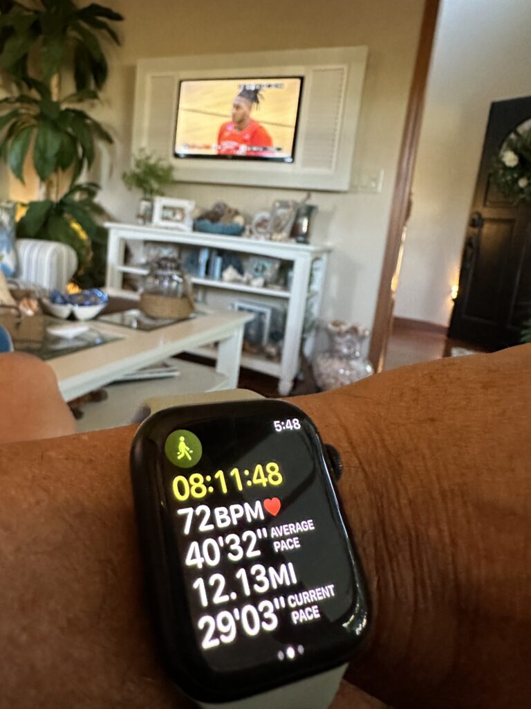 Apple Watch fitness screenshot