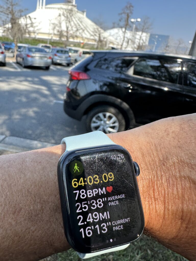 Apple Watch on a person's wrist