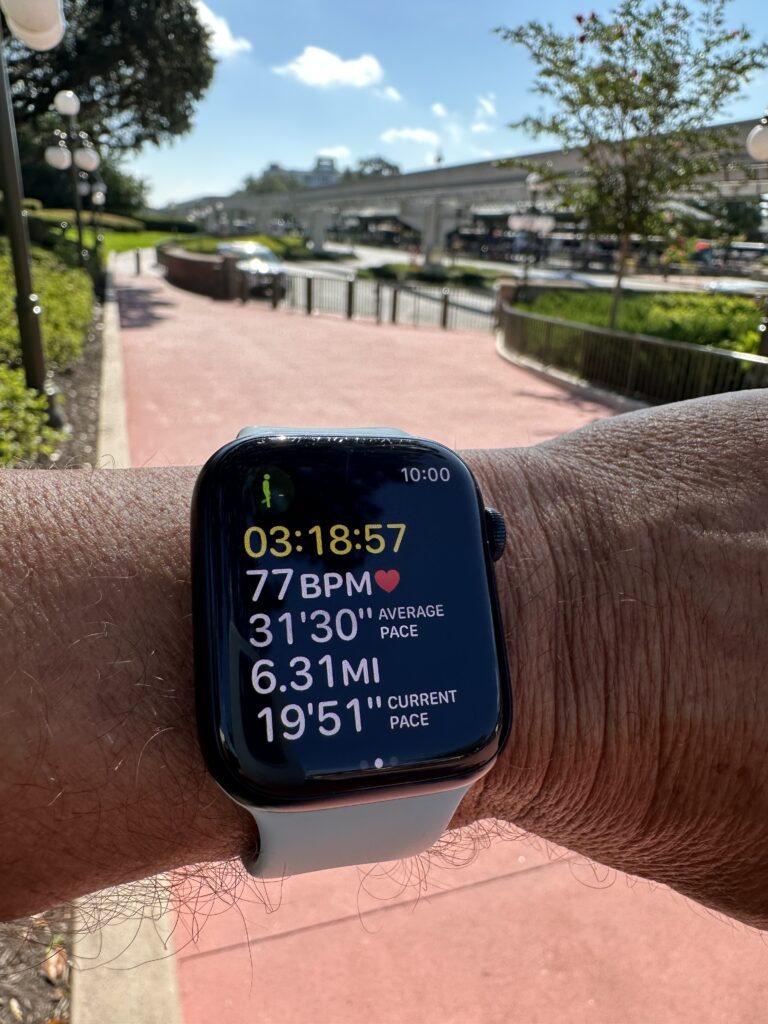 Apple Watch fitness app screenshot