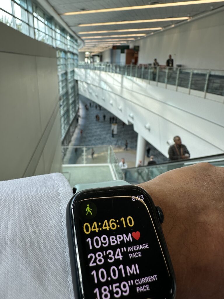 Apple Watch fitness screenshot