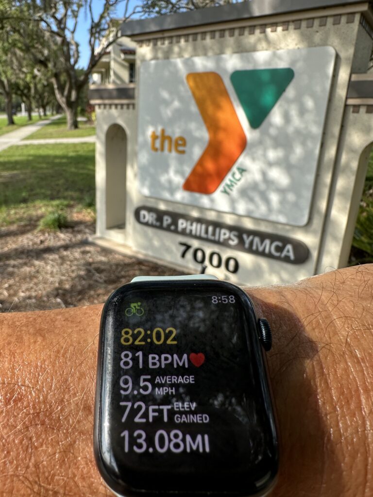 Apple Watch fitness app screen shot