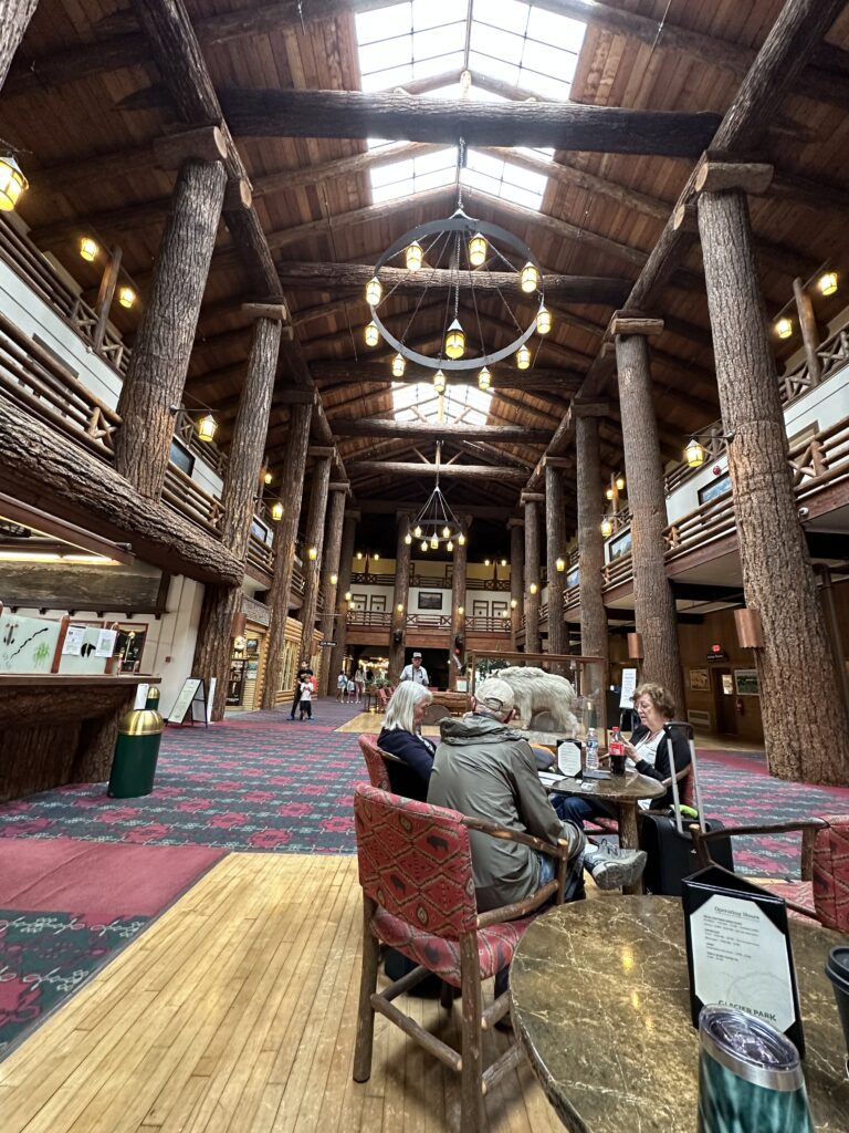 National Park Lodge lobby