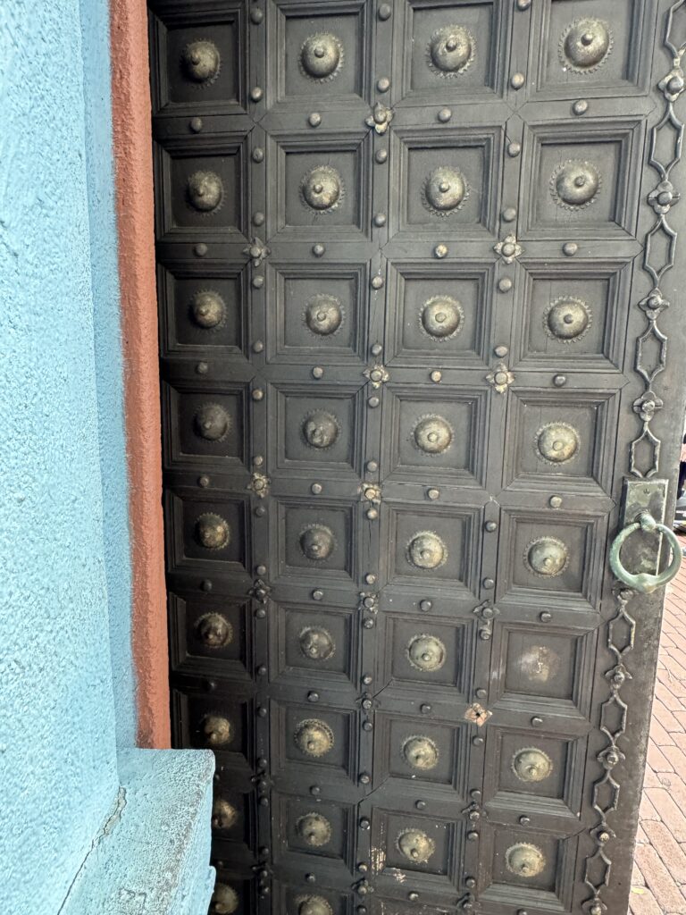 fancy door