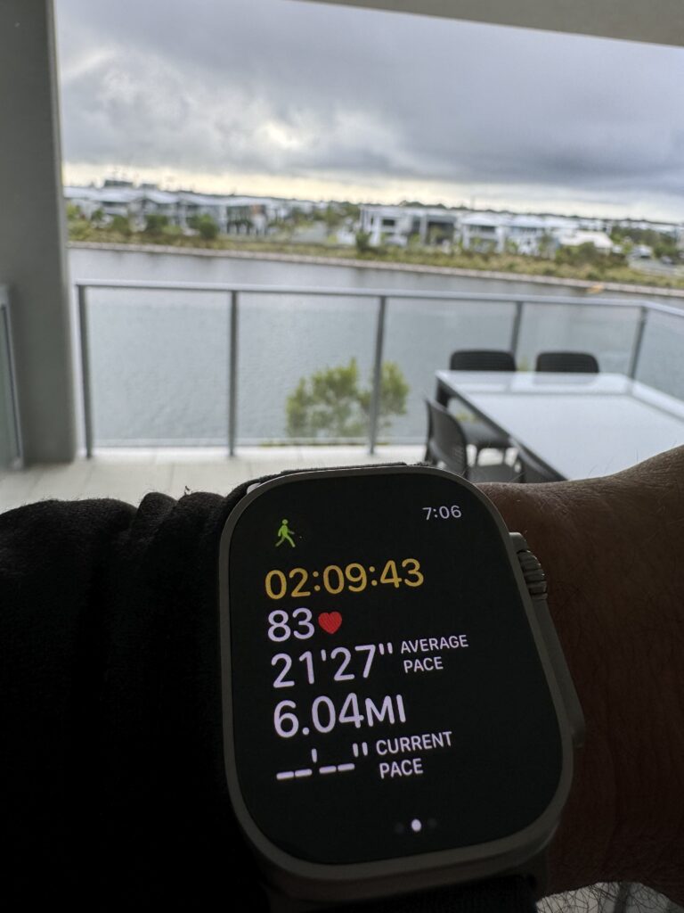 Apple Watch from apartment