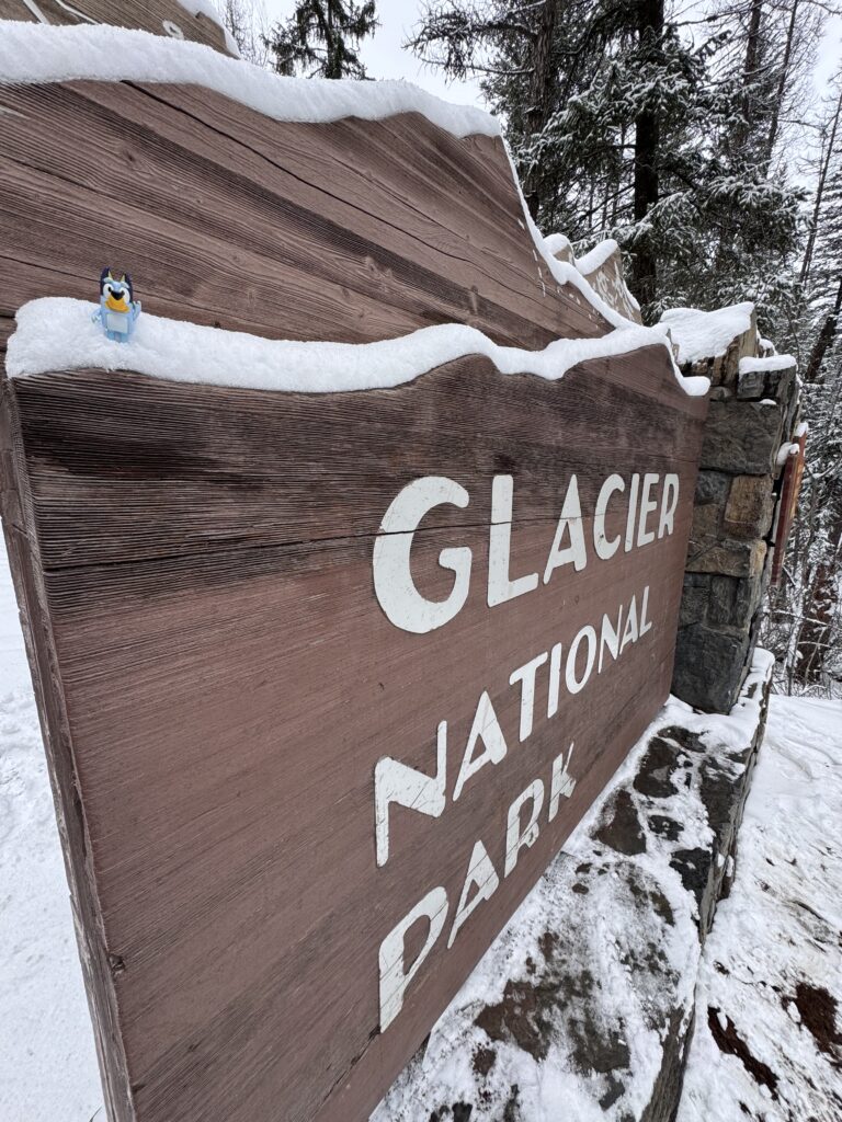 national park sign