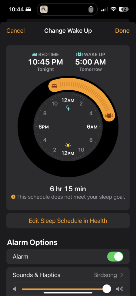 Ape sleep app