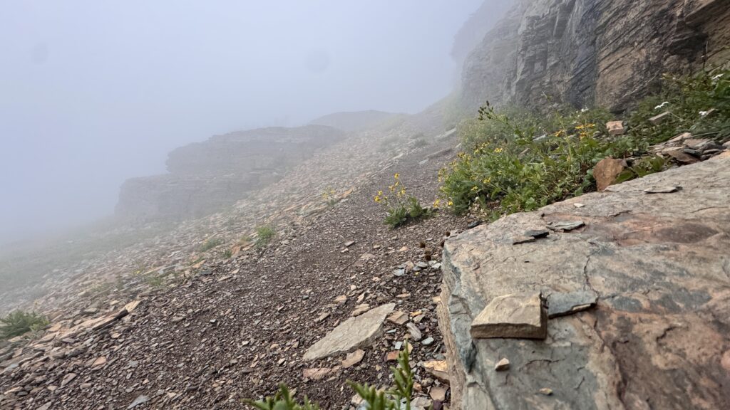 foggy mountain