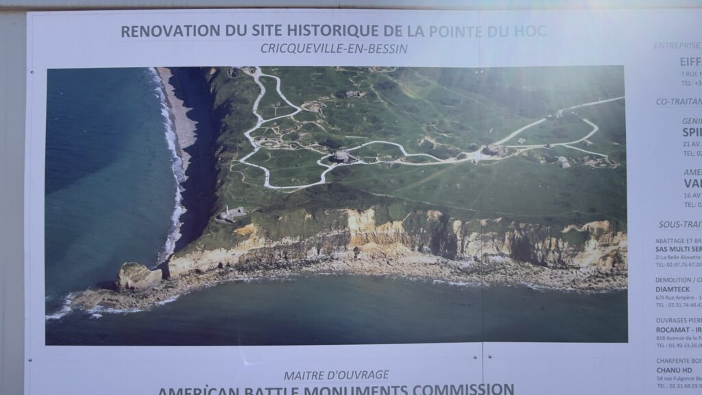Ariel view of Utah Beach