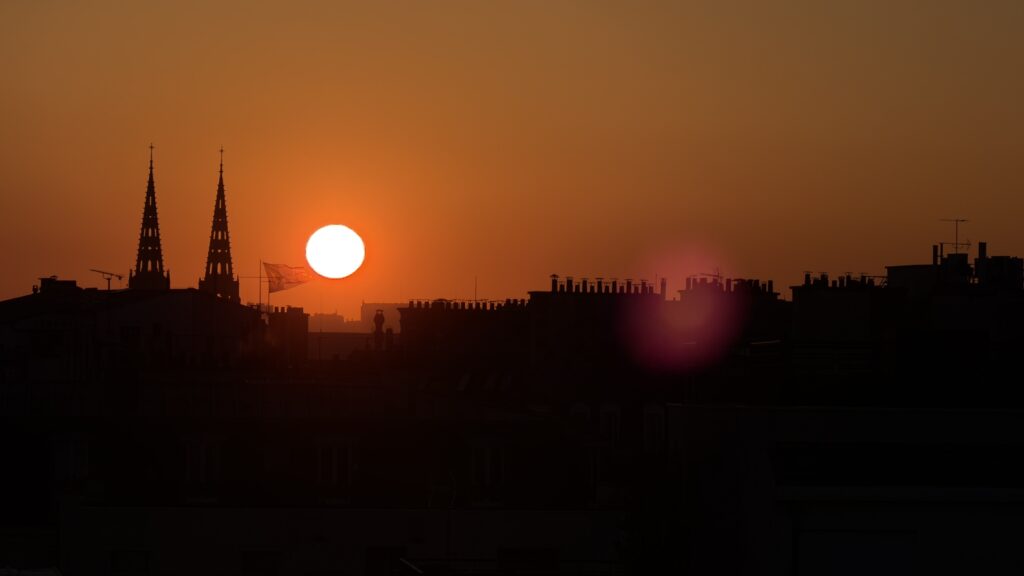 Paris sunrise