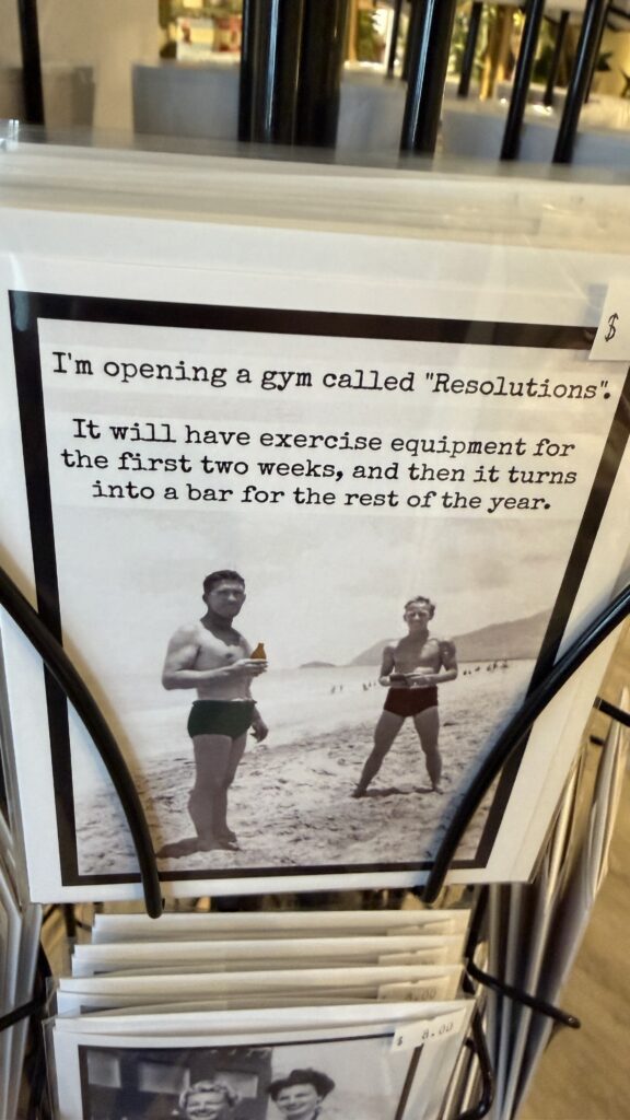 Funny card about aging